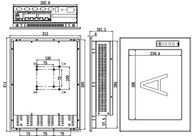 IPPC-1501T پانل لمسی صنعتی 15 اینچی PC 1 اسلات توسعه یافته پشتیبانی از پردازنده رومیزی I3 I5 I7