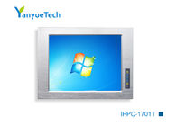 IPPC-1701T 17 اینچی صفحه نمایش لمسی کامپیوتر صنعتی 1 اسلات توسعه یافته پشتیبانی از پردازنده دسکتاپ I3 I5 I7