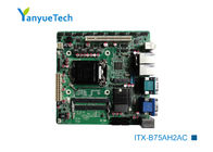 مادربرد ITX-B75AH2AC گیگابایت Mini Itx Intel PCH B75 Chip 10 COM 12 USB PCI Slot