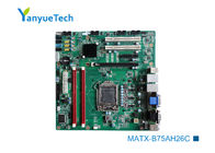 مادربرد MATX-B75AH26C 2 گیگابیتی LAN Micro ATX / مادربرد Intel PCH B75 Matx 8 USB2.0