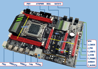 مادربرد ATX ATX-C602AH11E PCH C602 Chip 14 USB ECC DIMM 5 Slot