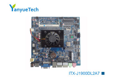 ITX-J1900DL2A7 کامپیوتر صنعتی Mini ITX مادربرد لحیم شده Onboard Intel J1900 CPU 10 COM